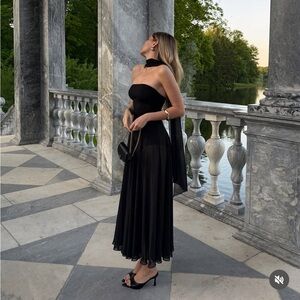 NWT ZARA VIRAL collection COMBINED DRESS WITH TRANSPARENCIES M
🚨firm price